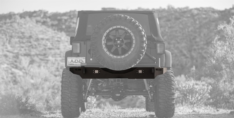 Addictive Desert Designs 07 18 Jeep Wrangler JK Stealth Fighter Rear